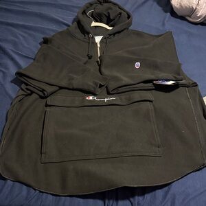 Champion Black Pullover Hoodie